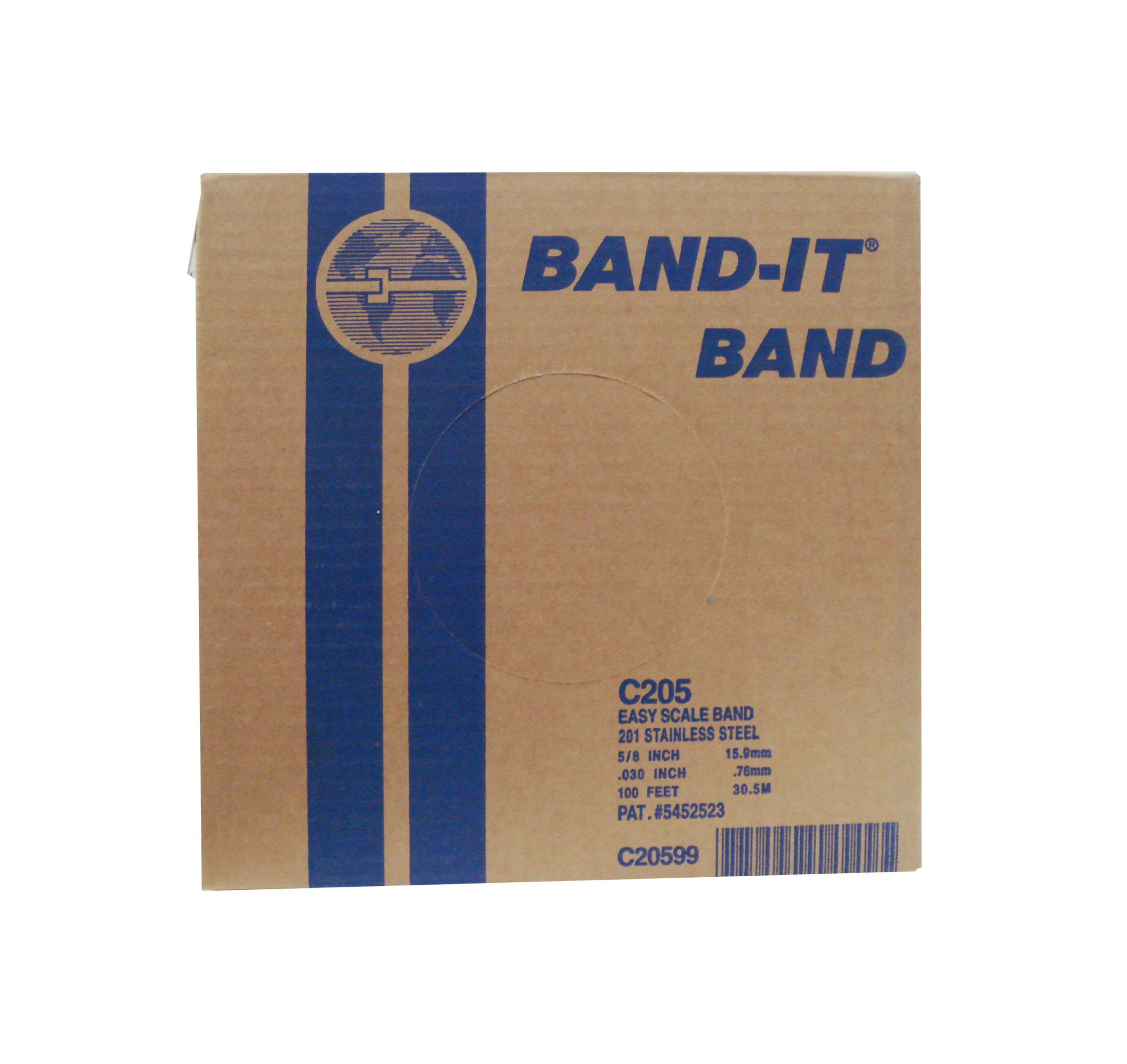 Js2019 Band-IT Junior glatte ID Schelle Edelstahl 20.6x9.5mm x 10pc 